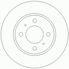 D2222 ROULUNDS Тормозной диск