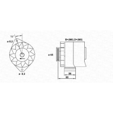 943356660010 MAGNETI MARELLI Генератор