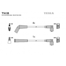 T563B TESLA Комплект проводов зажигания