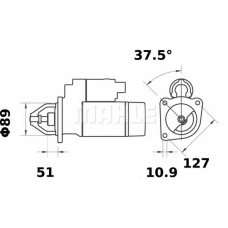 MS 440 MAHLE Стартер