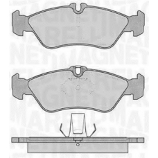 363916060506 MAGNETI MARELLI Комплект тормозных колодок, дисковый тормоз