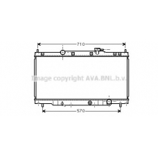 HD2162 Prasco Радиатор, охлаждение двигателя