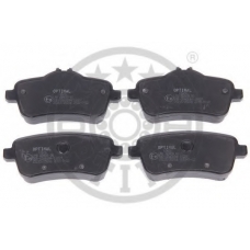 12626 OPTIMAL Комплект тормозных колодок, дисковый тормоз