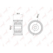 PB-3028 LYNX Ролик.ремня грм lada largus 1,