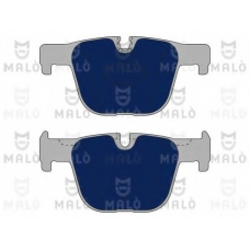 1050884 Malo Комплект тормозных колодок, дисковый тормоз