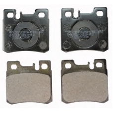 B110862 DENCKERMANN Комплект тормозных колодок, дисковый тормоз