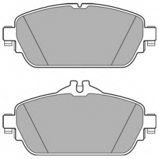 LP2764 DELPHI Комплект тормозных колодок, дисковый тормоз