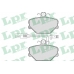 05P468 LPR Комплект тормозных колодок, дисковый тормоз