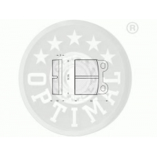 9149 OPTIMAL Комплект тормозных колодок, дисковый тормоз