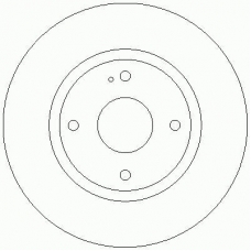 D2538 ROULUNDS Тормозной диск