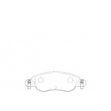 WBP23276A WAGNER LOCKHEED Комплект тормозных колодок, дисковый тормоз