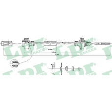 C0150C LPR Трос, управление сцеплением