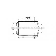 SZ2003 Prasco Радиатор, охлаждение двигателя