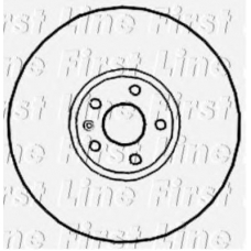 FBD1757 FIRST LINE Тормозной диск