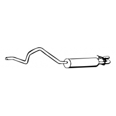 02312 FONOS Глушитель выхлопных газов конечный