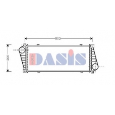 137320N AKS DASIS Интеркулер