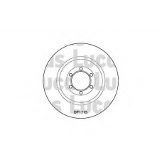 DF1715 TRW Тормозной диск