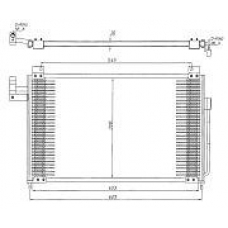 16-1186 AUTO AIR GLOUCESTER Конденсатор, кондиционер