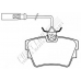 FBP3323 FIRST LINE Комплект тормозных колодок, дисковый тормоз