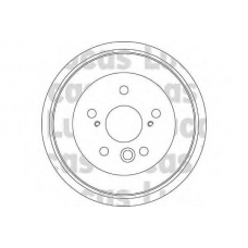 DB4234 TRW Тормозной барабан