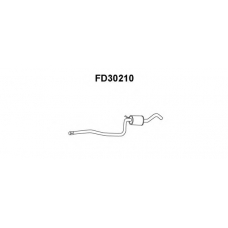 FD30210 VENEPORTE Предглушитель выхлопных газов