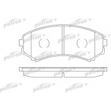 PBP1603 PATRON Комплект тормозных колодок, дисковый тормоз