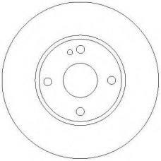AC2537D AC Delco Тормозной диск