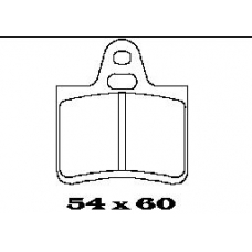 BL1053A1 FTE Колодки тормозные