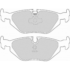 FD6633N NECTO Комплект тормозных колодок, дисковый тормоз