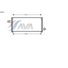SU5061 AVA Конденсатор, кондиционер