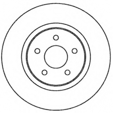 562270BC BENDIX Тормозной диск