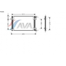 FT5255 AVA Конденсатор, кондиционер