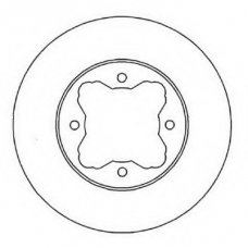 561671BC BENDIX Тормозной диск