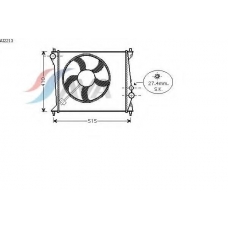 AI2213 AVA Радиатор, охлаждение двигателя