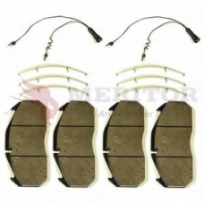 MDP5033 MERITOR Комплект тормозных колодок, дисковый тормоз