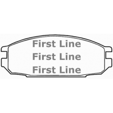 FBP1543 FIRST LINE Комплект тормозных колодок, дисковый тормоз