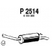 P2514 FENNO Глушитель выхлопных газов конечный