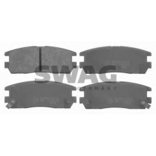 40 91 6641 SWAG Комплект тормозных колодок, дисковый тормоз