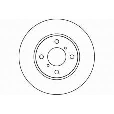 MDC1490 MINTEX Тормозной диск