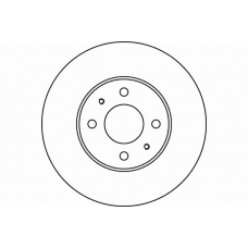 MDC864 MINTEX Тормозной диск