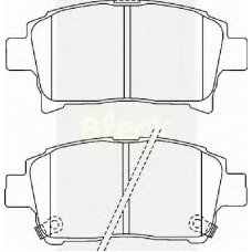 23904 00 C BRECK Комплект тормозных колодок, дисковый тормоз