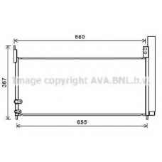 TO5692 AVA Конденсатор, кондиционер