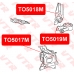 TO5017M VTR Подушка двигателя левая
