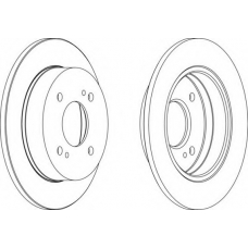 WN1032 NECTO Тормозной диск