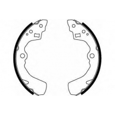 GS8549 TRW Комплект тормозных колодок