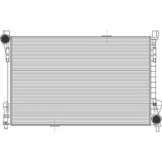 350213951000 MAGNETI MARELLI Радиатор, охлаждение двигателя