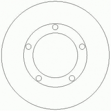 D2082 ROULUNDS Тормозной диск
