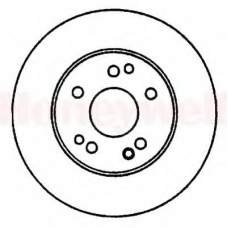 561572B BENDIX Тормозной диск