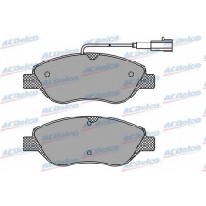 AC058765AD AC Delco Комплект тормозных колодок, дисковый тормоз