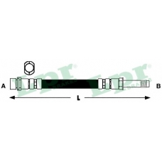 6T47900 LPR Тормозной шланг
